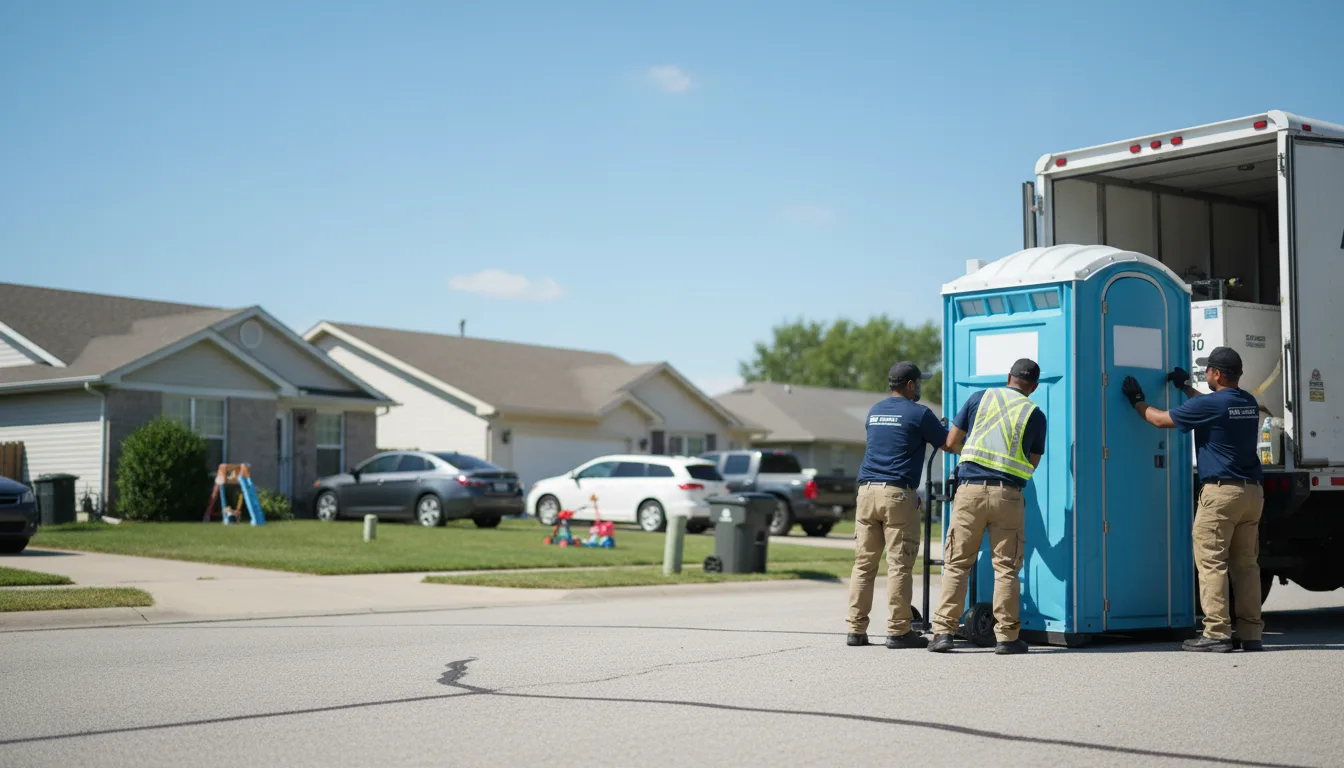 Standard Porta Potty Rentals in Eureka, IL near me